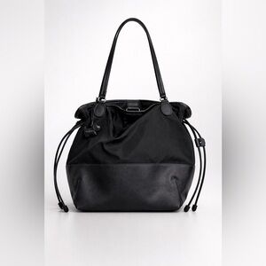 Radley London Dane Park Black Nylon Tote Bag with Detachable Scottie Dog Charm